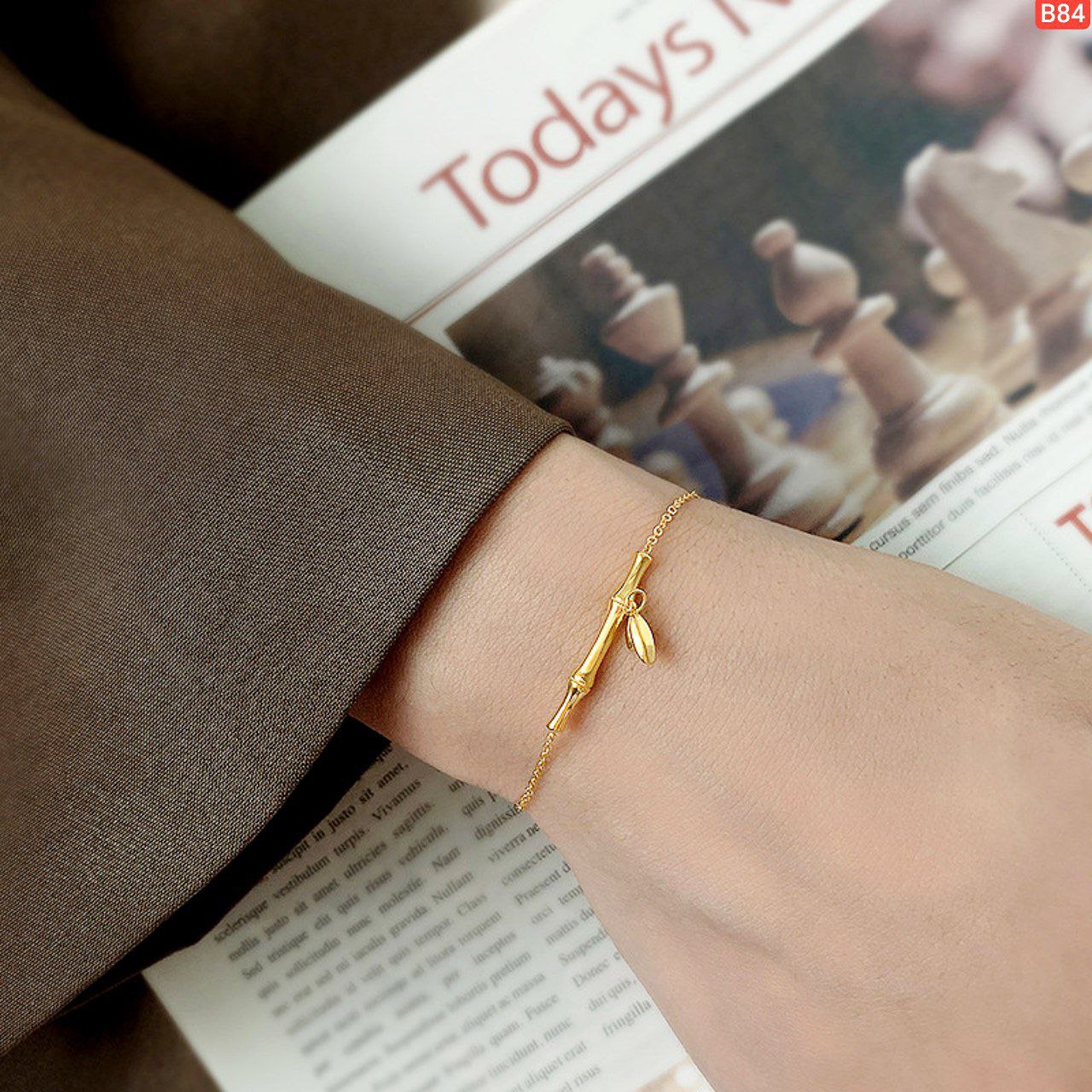 21K Gold Platted Bamboo Flower - Image 3
