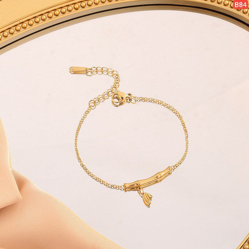 21K Gold Platted Bamboo Flower - Image 2