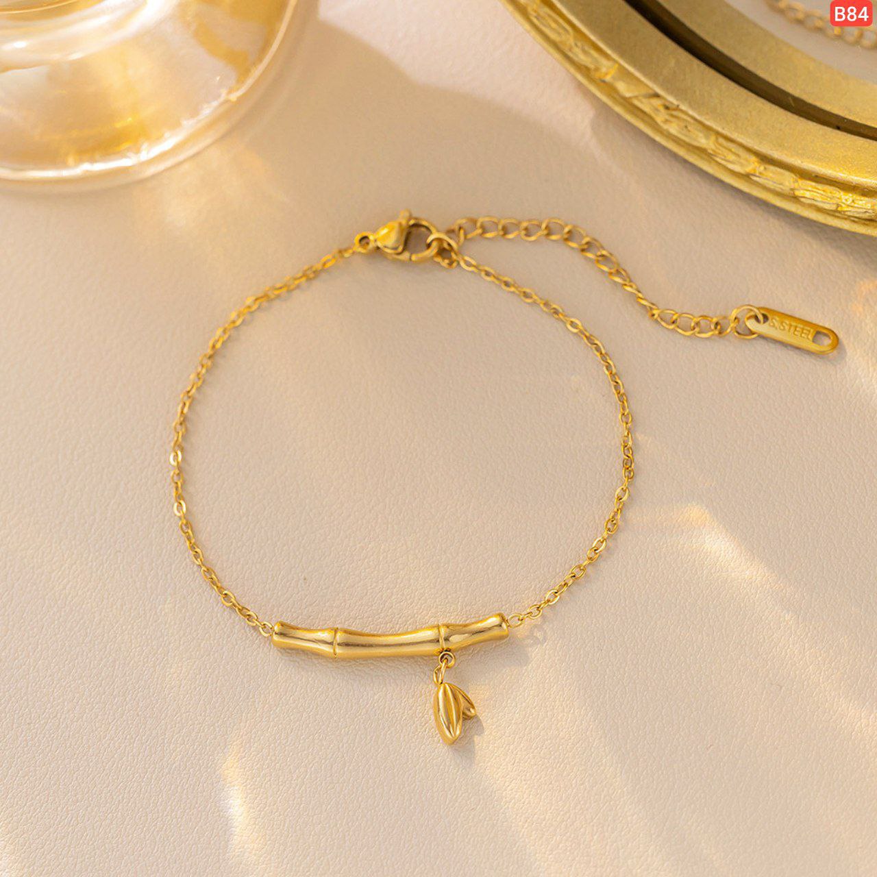 21K Gold Platted Bamboo Flower - Image 4