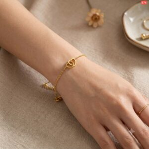 Double Love Interlock Stainless steel